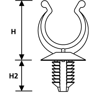 151-14311 HellermannTyton - CTC10FT6-PA66HIRHS-BK