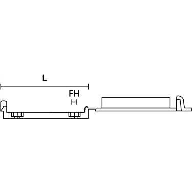 151-15300 HellermannTyton - FKH30A-PA66HIR-BK