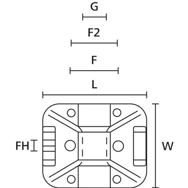 151-21319 HellermannTyton - TY3G1-PA66-NA