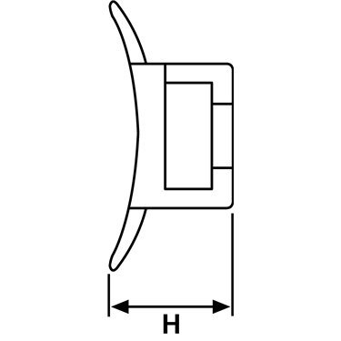 151-27019 HellermannTyton - LKC-PA66-NA
