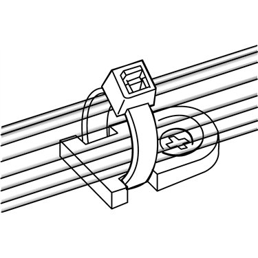151-28219 HellermannTyton - MB2-PA66-WH