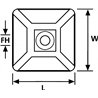 151-28449 HellermannTyton - MB4CAS-PA66-NA