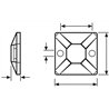 151-28602 HellermannTyton - MB5A-PA66-BK