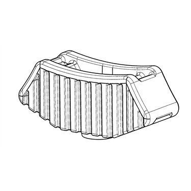 151-29301 HellermannTyton - MSBT120-PA66HIRHS-BK
