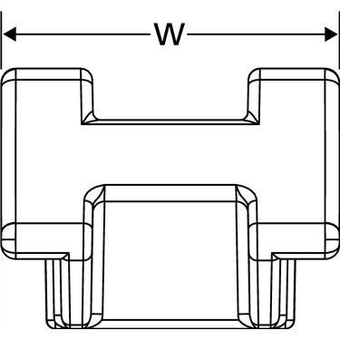 151-29400 HellermannTyton - S2CM25-PA66HIRHS-GY
