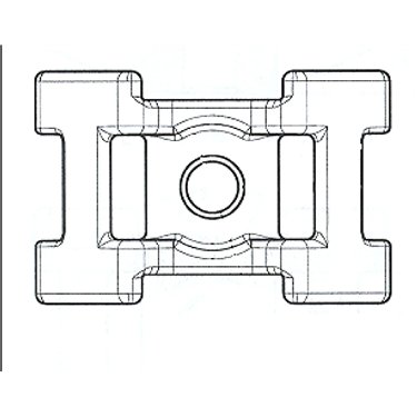 151-29400 HellermannTyton - S2CM25-PA66HIRHS-GY