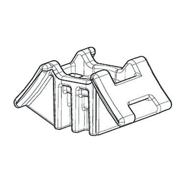 151-29403 HellermannTyton - S2HM25-PA66HIRHSUV-BK