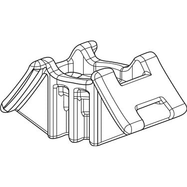 151-29403 HellermannTyton - S2HM25-PA66HIRHSUV-BK