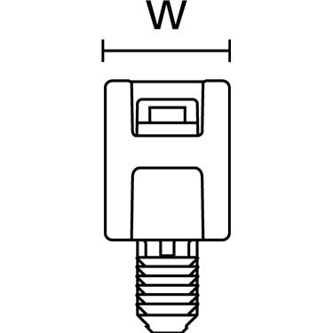 151-29500 HellermannTyton - S3STM50-PA66HIRHS-BK