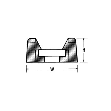 151-30303 HellermannTyton - CTM0-PA66-WH