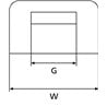151-30600 HellermannTyton - CTM3-PA66-BK-C1-PA66-BK