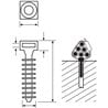 151-80110 HellermannTyton - LOK01-PA6HIR-BK