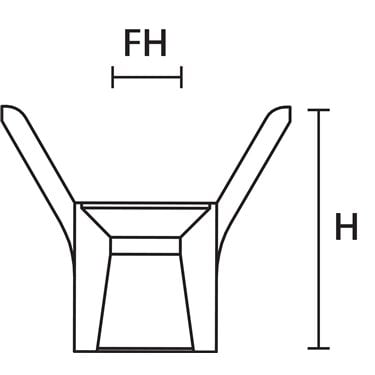 151-80210 HellermannTyton - LOK02-PA6HIR-BK