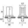 152-51059 HellermannTyton - TY5K1-PA66HS-NA