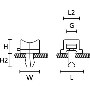 152-55059 HellermannTyton - TY5K5-PA66HS-NA