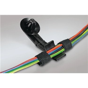 155-01600 HellermannTyton - STAND-OFF-CLIP-2-PA66HIRHS-BK