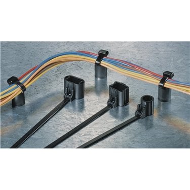 155-30602 HellermannTyton - T50SSBS5OT-E-PA66HS-BK