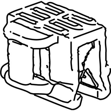 156-00011 HellermannTyton - T50ROSEC22-PA66HS/PA66HIRHS-BK
