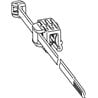156-00011 HellermannTyton - T50ROSEC22-PA66HS/PA66HIRHS-BK