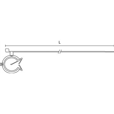 156-00136 HellermannTyton - T50SVCOC19-24.5-PA66HS/PA66HIRHS-BK