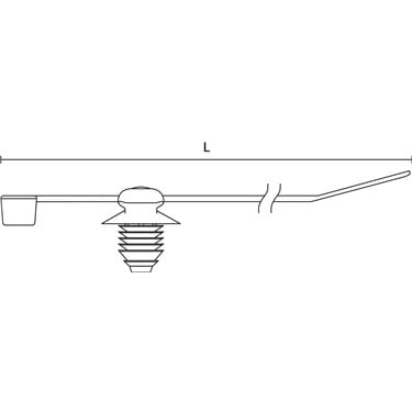 156-00235 HellermannTyton - T50RFT8GSD-PA46-GY