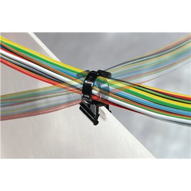 156-01601 HellermannTyton - CBTO50R-PA66HS/PA66HIRHS-BK