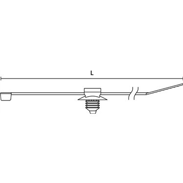 156-01693 HellermannTyton - T50RFT6-PA46-GY