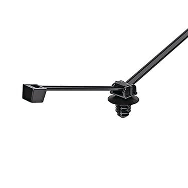 156-01705 HellermannTyton - T50RFT6LGSD-HEX-PA66HS/PA66HIRHS-BK
