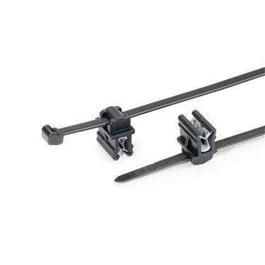  156-05904 HellermannTyton - T50ROSEC10-PA66HS/PA66HIRHS-BK 