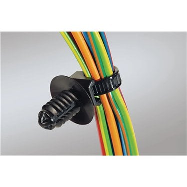 157-00052 HellermannTyton - T50ROSFT6LGU-PA66HS-BK