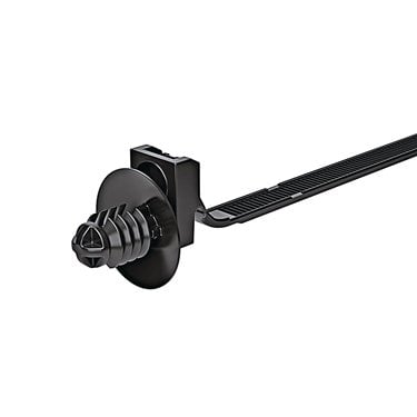 157-00080 HellermannTyton - OS160FT6HEX-PA66-BK