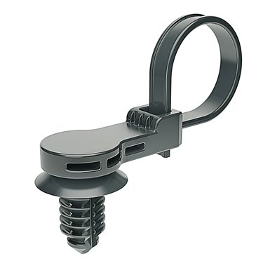 157-00145 HellermannTyton - T50ROSFT6SO12.5A-PA66HIRHSUV-BK
