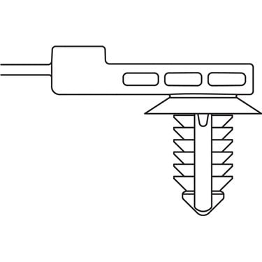 157-00169 HellermannTyton - T50ROSFT6SO25B-PA66HIRHSUV-BK