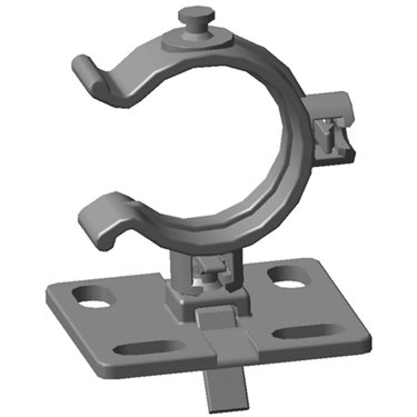 161-64008 HellermannTyton - HWCLIP25-PA66HIRHS-BK