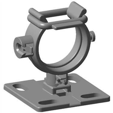 161-64010 HellermannTyton - HWCLIP30-PA66HIRHS-BK