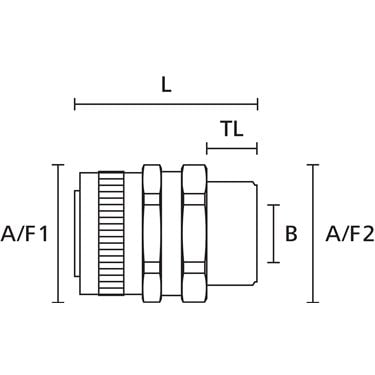 166-30401 HellermannTyton - SC12-SM-M16-NPB/PS-ML