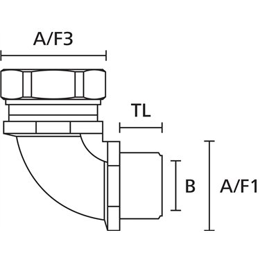166-32403 HellermannTyton - LTS20-90FMC-M20-NPB/PA6-ML
