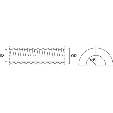 166-40001 HellermannTyton - PSR12-PVC-GY
