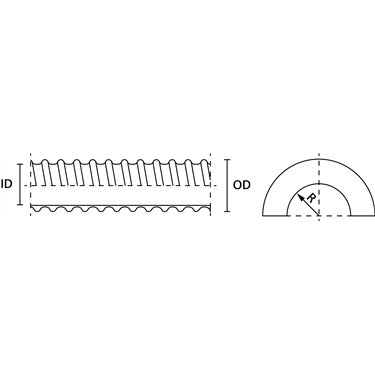 167-00209 HellermannTyton - FG14-PVC/ST-GY