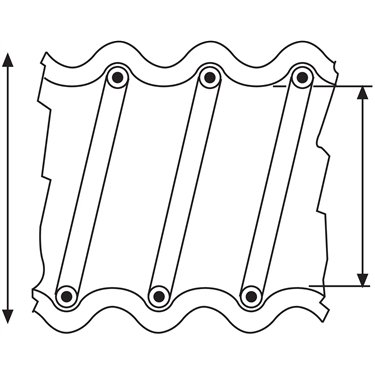 167-00236 HellermannTyton - FG45-PVC/ST-GY