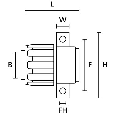 167-00523 HellermannTyton - FG21-UH-PP-GY