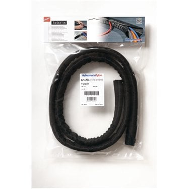 170-01008 HellermannTyton - Twist-In 38-PET-BK