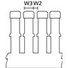183-21010 HellermannTyton - HTWD-HF-100X100-PC/ABS-GY