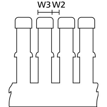 183-26010 HellermannTyton - HTWD-HF-60X100-PC/ABS-GY