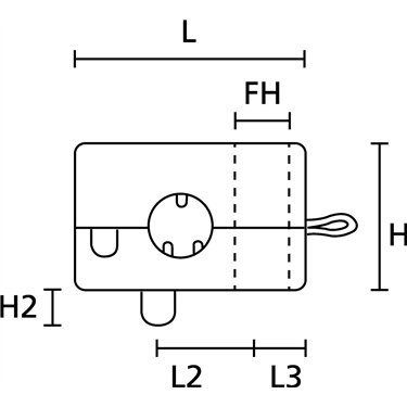 234-10300 HellermannTyton - KK3-PA6HIR-BK