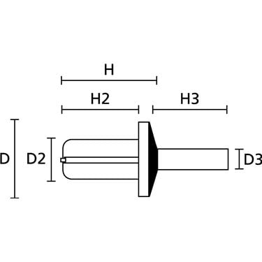 241-11319 HellermannTyton - TY3P1-PA66-NA