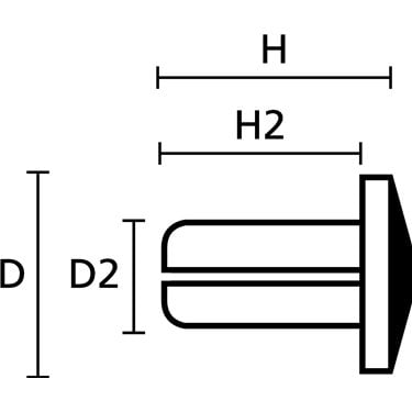 241-11819 HellermannTyton - TY8P1-PA66-NA