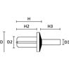241-11829 HellermannTyton - TY8P2-SET-PA66-NA