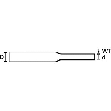 305-25406 HellermannTyton - HFT-A-25.4/12.7-PO-X-BU