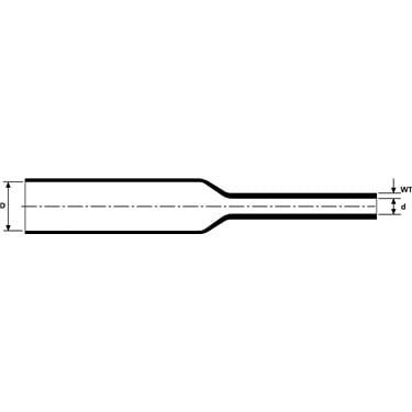 344-02540 HellermannTyton - LVR-25.4/12.7-PVC-BK
